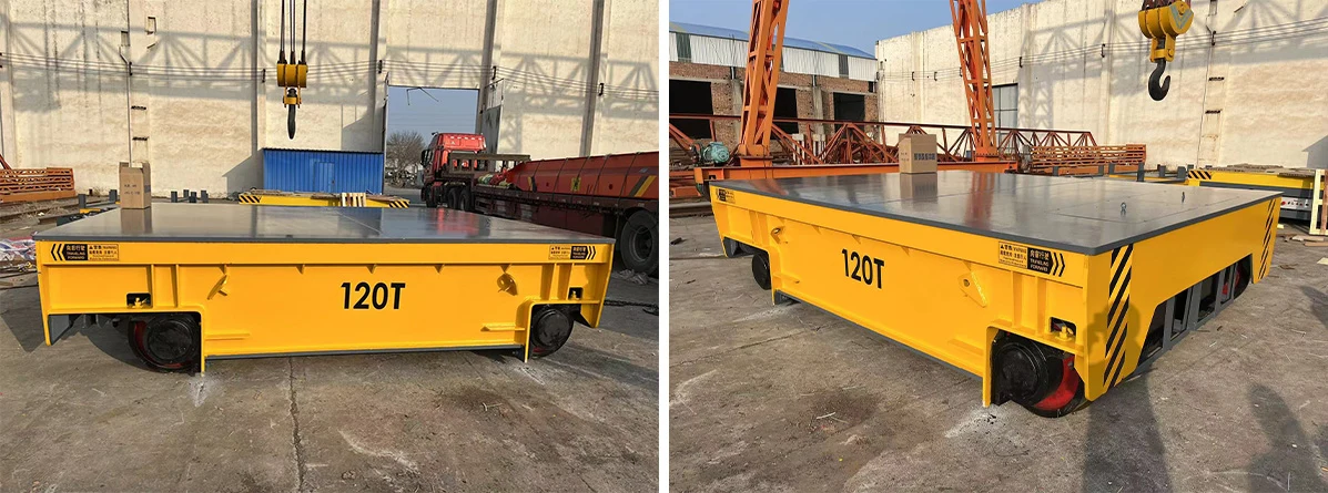 BECHUR 100-ton rail transfer cart customer case