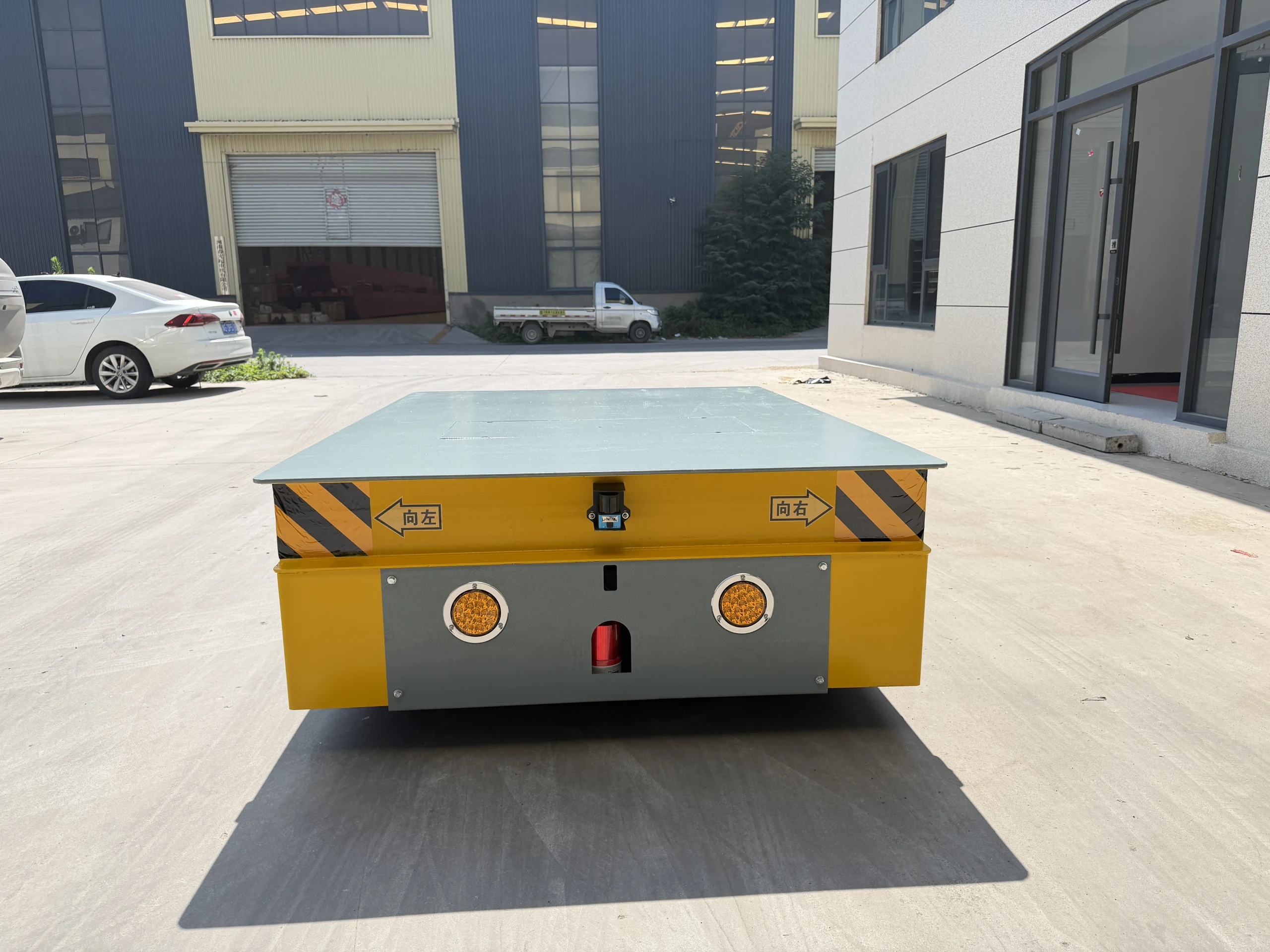 Laser Obstacle Detection Trackless Electric Transfer Cart