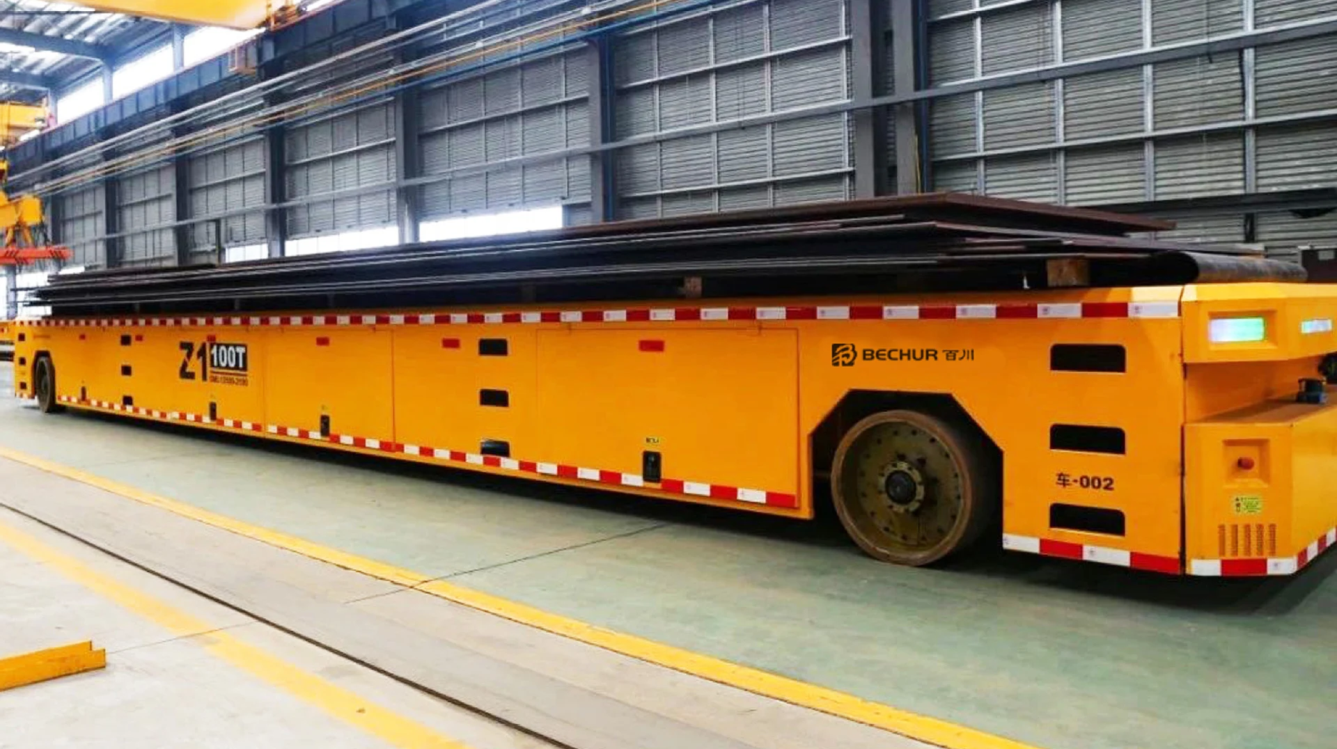 BECHUR 100-ton heavy-duty AGV customer case