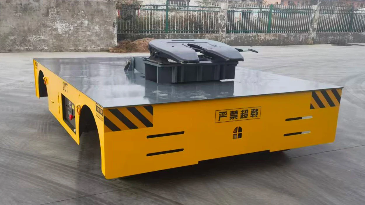 Rubber Tired Electric Tractor for Outdoor Container Chassis Handling