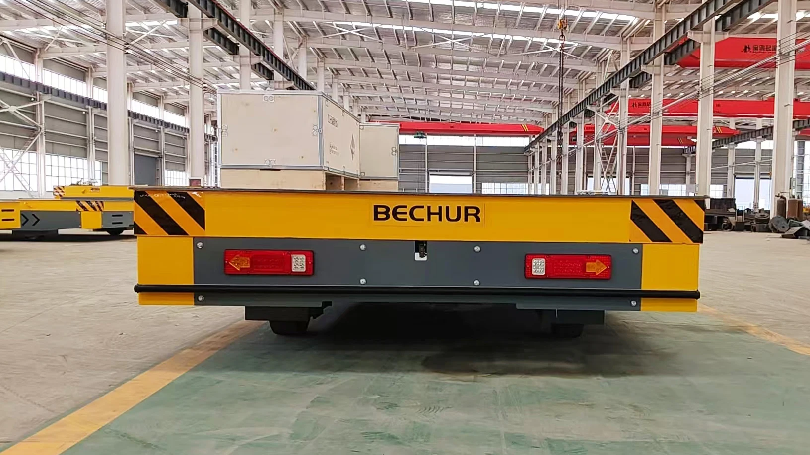 BECHUR Trackless Electric Transfer Cart Exported to the United States